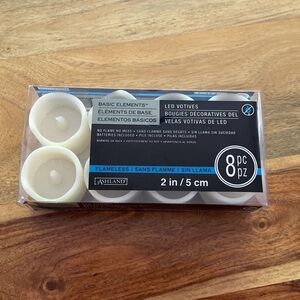 LED Votives Flameless Candles 8pc pack